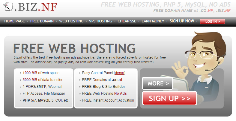 Free Web Hosting