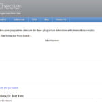 Duplicate Content Checker Tools