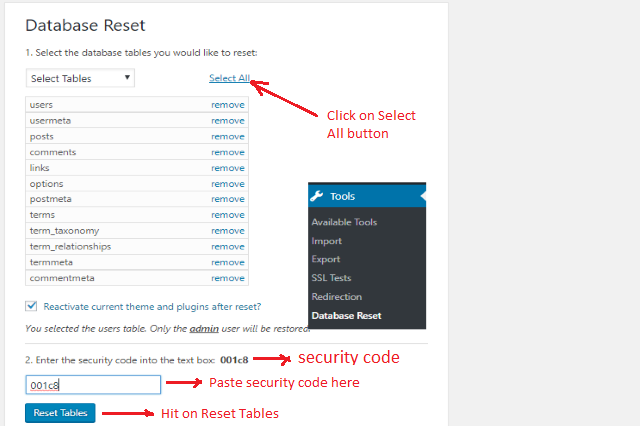 WordPress Website Reset Kaise Kare
