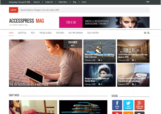 Best Free WordPress Magazine Themes