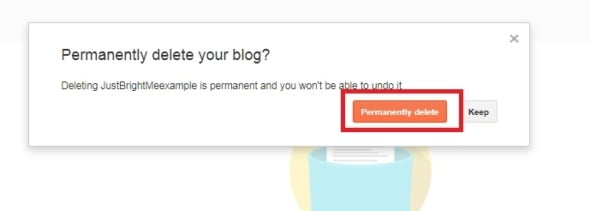 How to Delete a Blog on Blogger Permanently