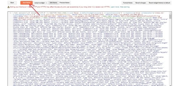 How to Compress Bloggers HTML Code