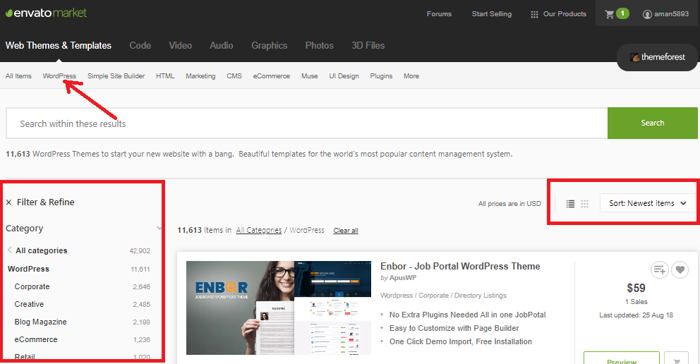 Tips To Choose A Great WordPress Theme On ThemeForest