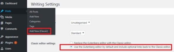 How to Disable Gutenberg