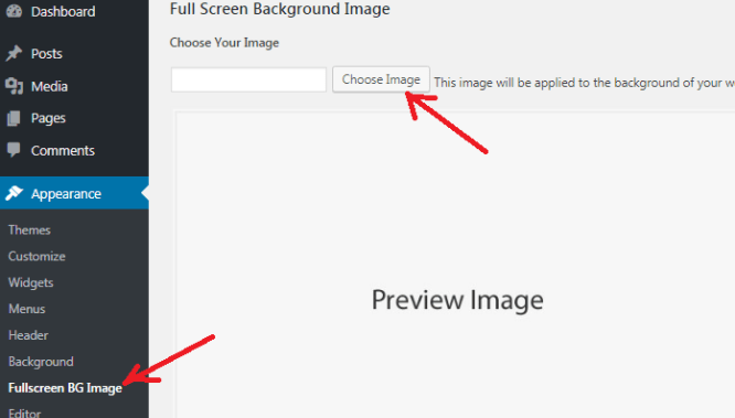 How to Add Background Image in WordPress Site