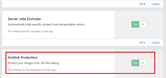 Prevent hotlinking of images