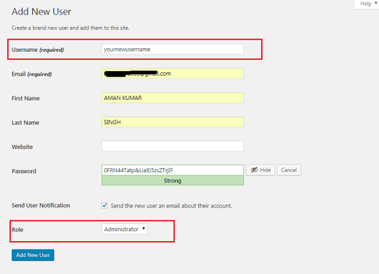 WordPress Username Kaise Change Kare