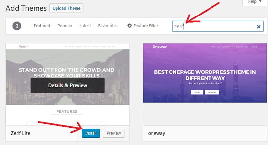 WordPress Me Theme Install Kaise Kare