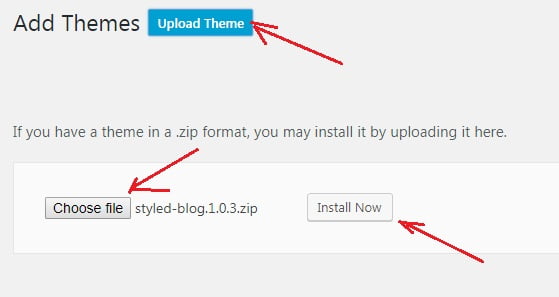 WordPress Me Theme Install Kaise Kare