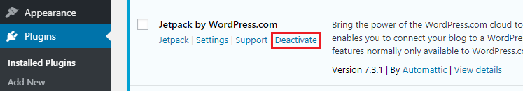 WordPress Plugin Ko Deactivate Kaise Kare