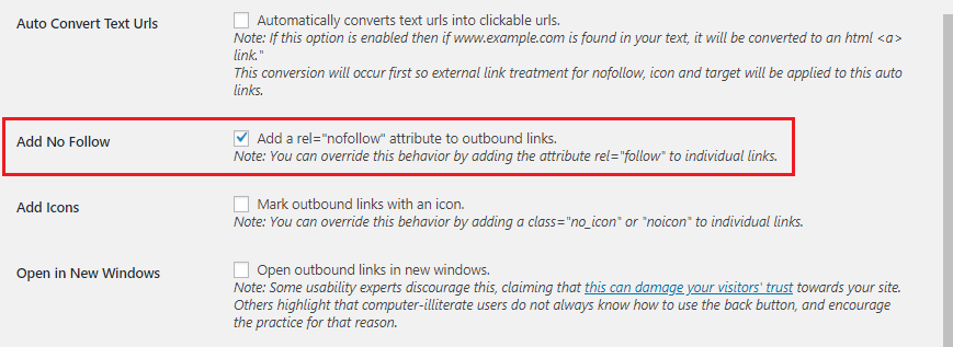 WordPress Me Nofollow Links Add Kaise Kare