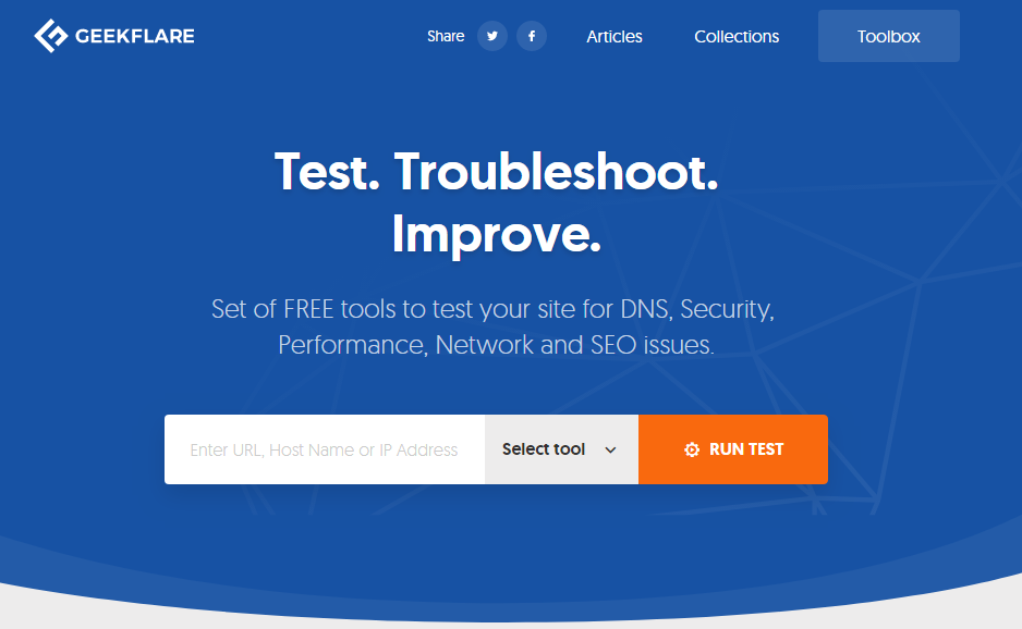 Website Speed Test Tools