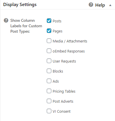 All in One SEO Pack Plugin Settings