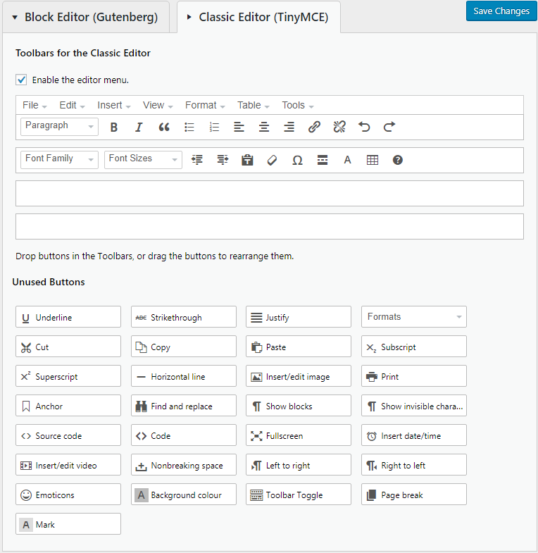 WordPress Post Editor में Text को Underline and Justify कैसे करें