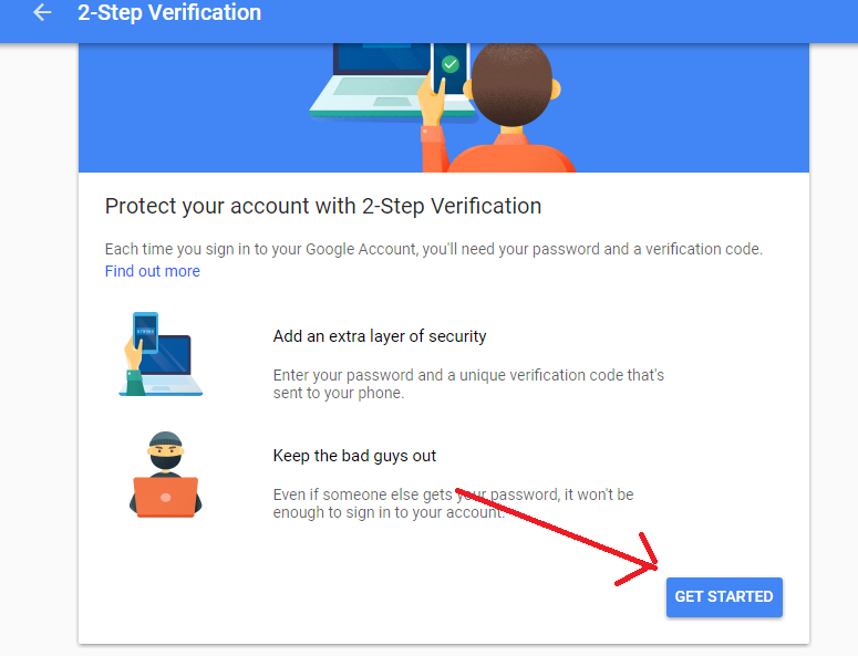 Gmail Me Two-Step Verification Enable Kaise Kare