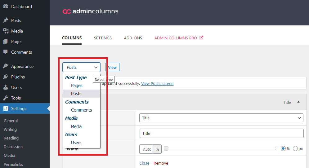 WordPress me Admin Columns Customize kaise kare