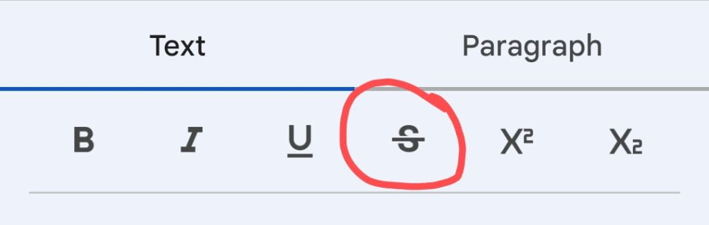 Google Docs me text Underline, Strikethrough Highlight kaise kare