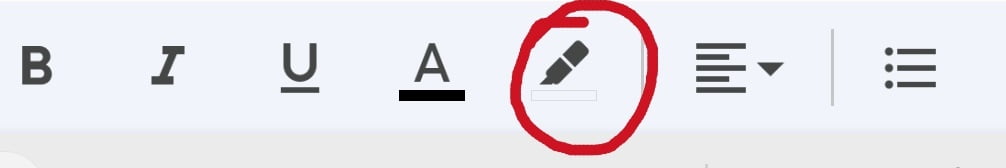 Google Docs me text Underline, Strikethrough Highlight kaise kare