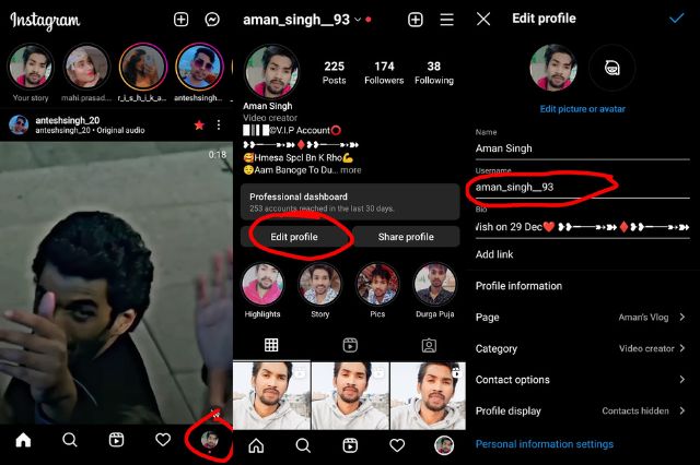 Instagram Par Username Kaise Change Kare
