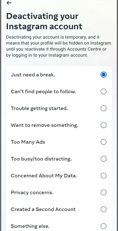 Instagram Account Deactivate Kaise Kare