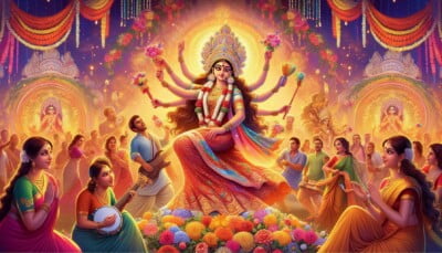 durga puja par nibandh in hindi