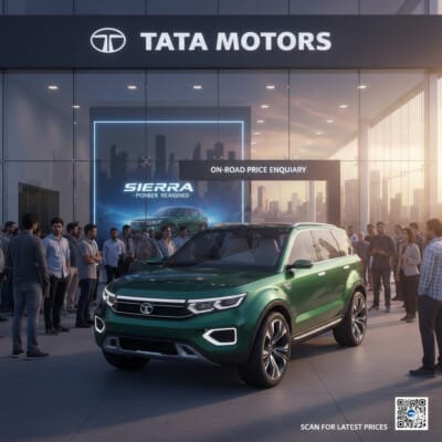 Tata Sierra की ऑन-रोड कीमत कितनी है