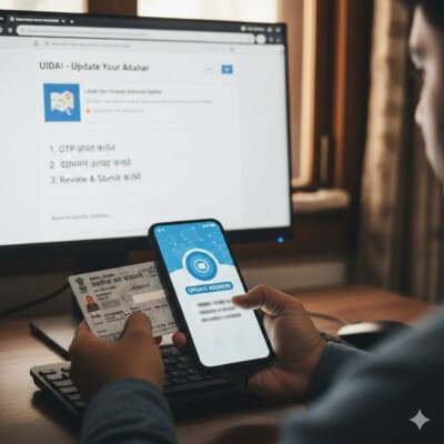 Aadhar Me Address Change Kaise Kare